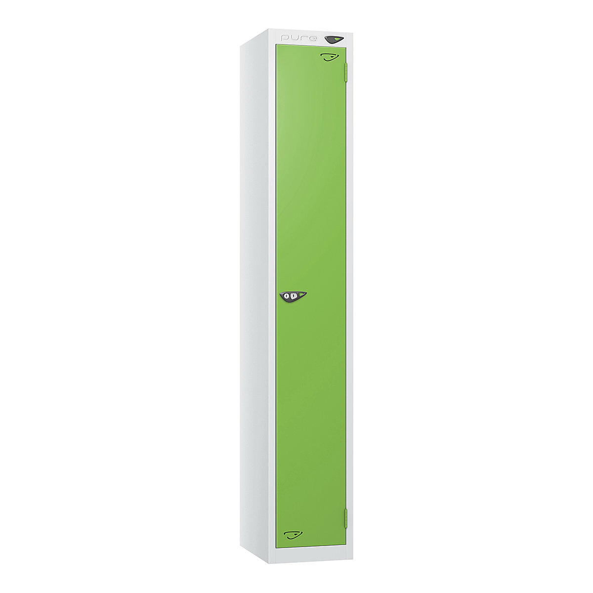 Pure Prime Metal Lockers | Artic White Bioshell