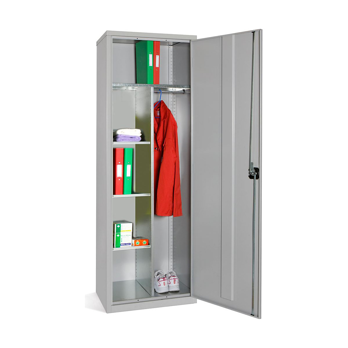Elite Jumbo Equipment Storage Lockers, Elite Jumbo Equipment Storage Lockers, Elite Jumbo Equipment Storage Locker | 1830h x 610w x 457d mm | Grey Doors-2