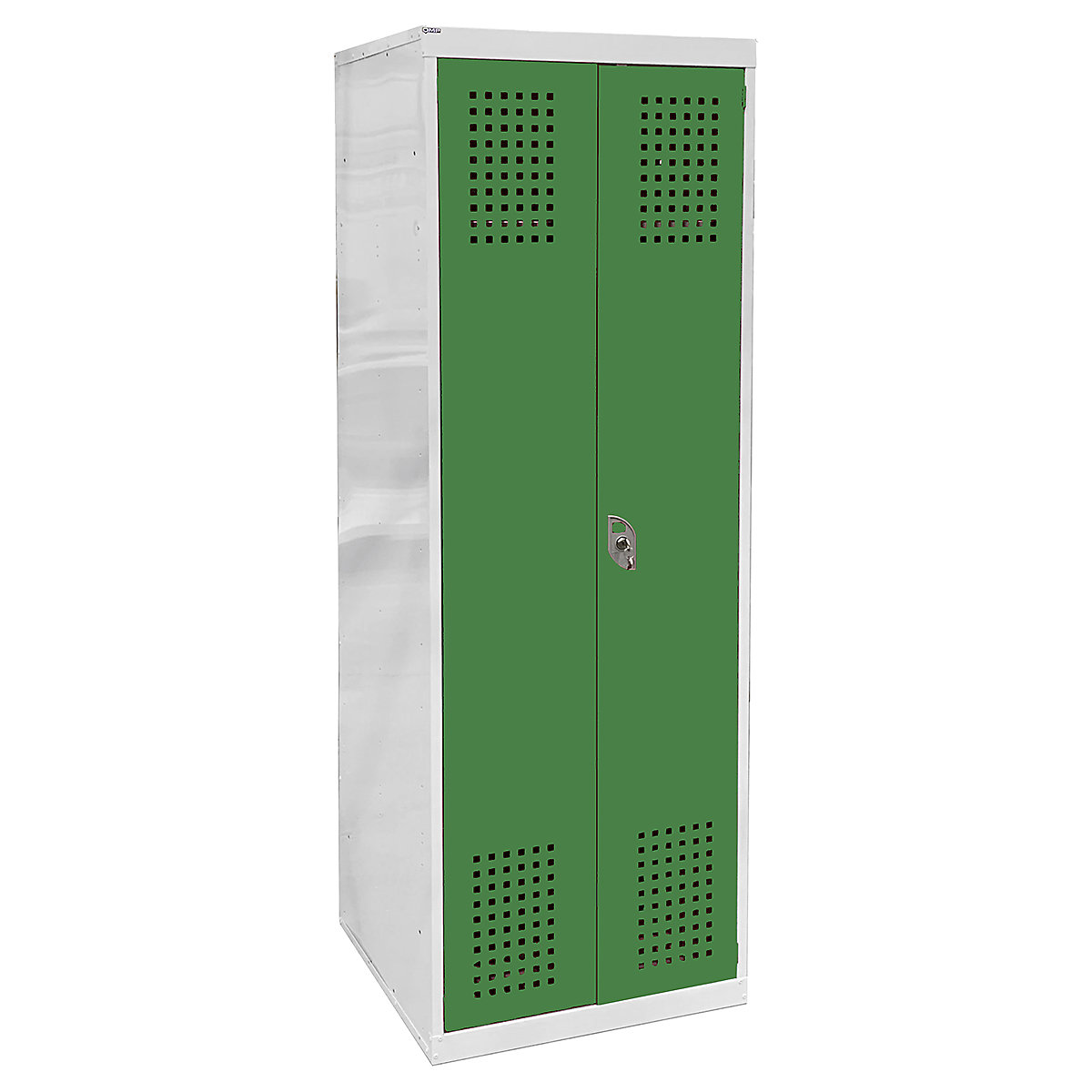 Mercian Ambulance Service Lockers, Mercian Ambulance Service Lockers, Ambulance Service Locker | 1800 x 600w x 450d mm | Perforated Door | 1 Compartment With 3 Shelves-2