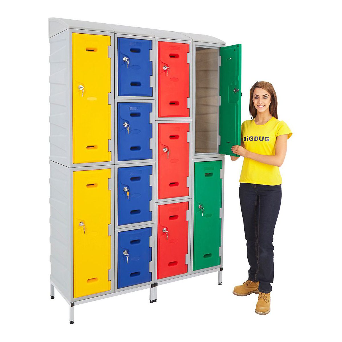 SUPERTUFF Plastic Lockers (Product illustration 2)-1
