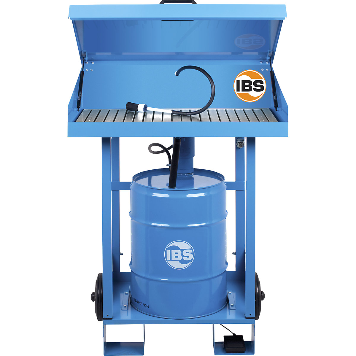 Aparelho de limpeza de peças móvel com tampa – IBS Scherer