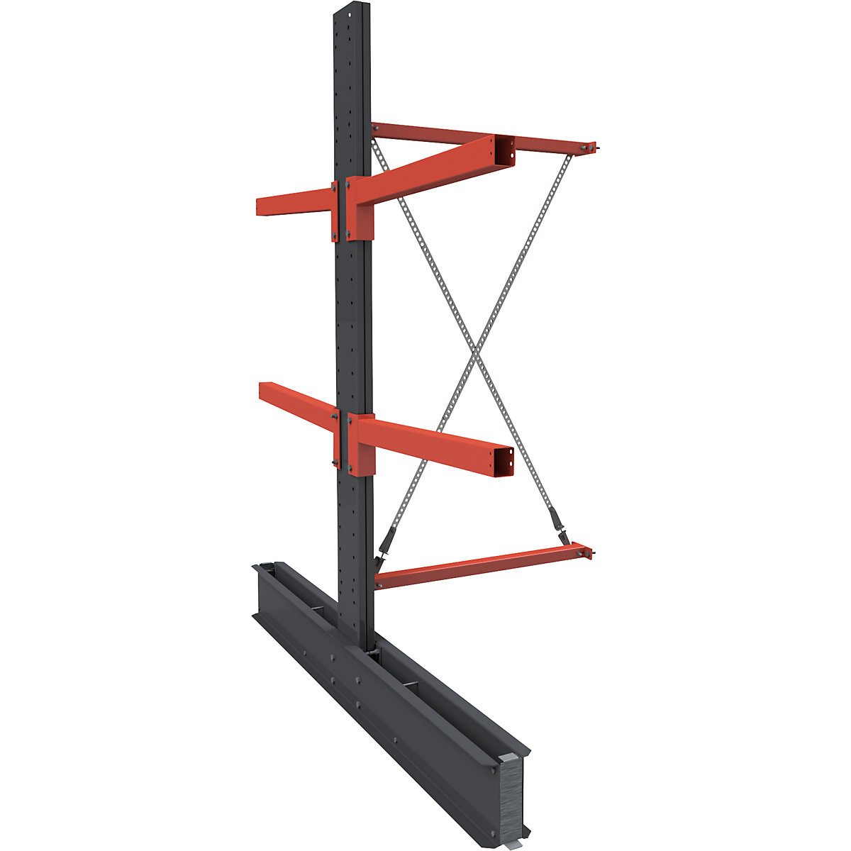 Regał wspornikowy Igor, wersja superciężka