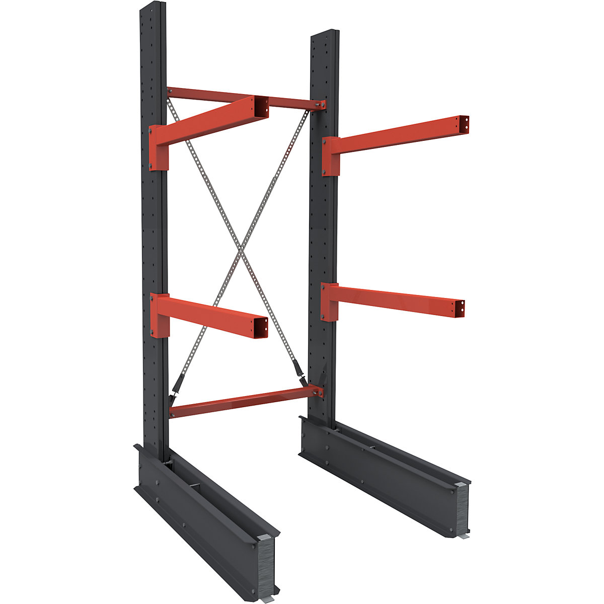 Regał wspornikowy Igor, wersja superciężka