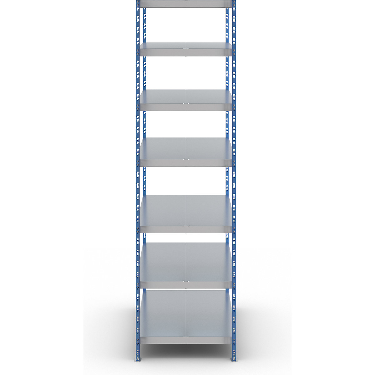 Regał wtykowy o dużych rozmiarach – eurokraft basic (Zdjęcie produktu 8)-7