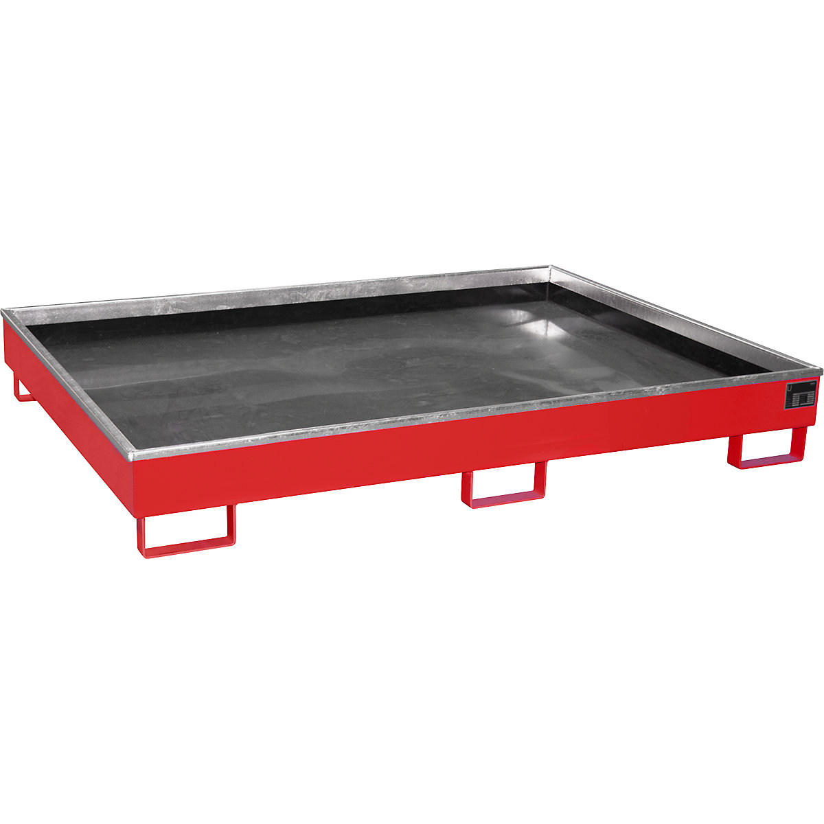 Vasca di raccolta per scaffali con inserto in PE – eurokraft pro