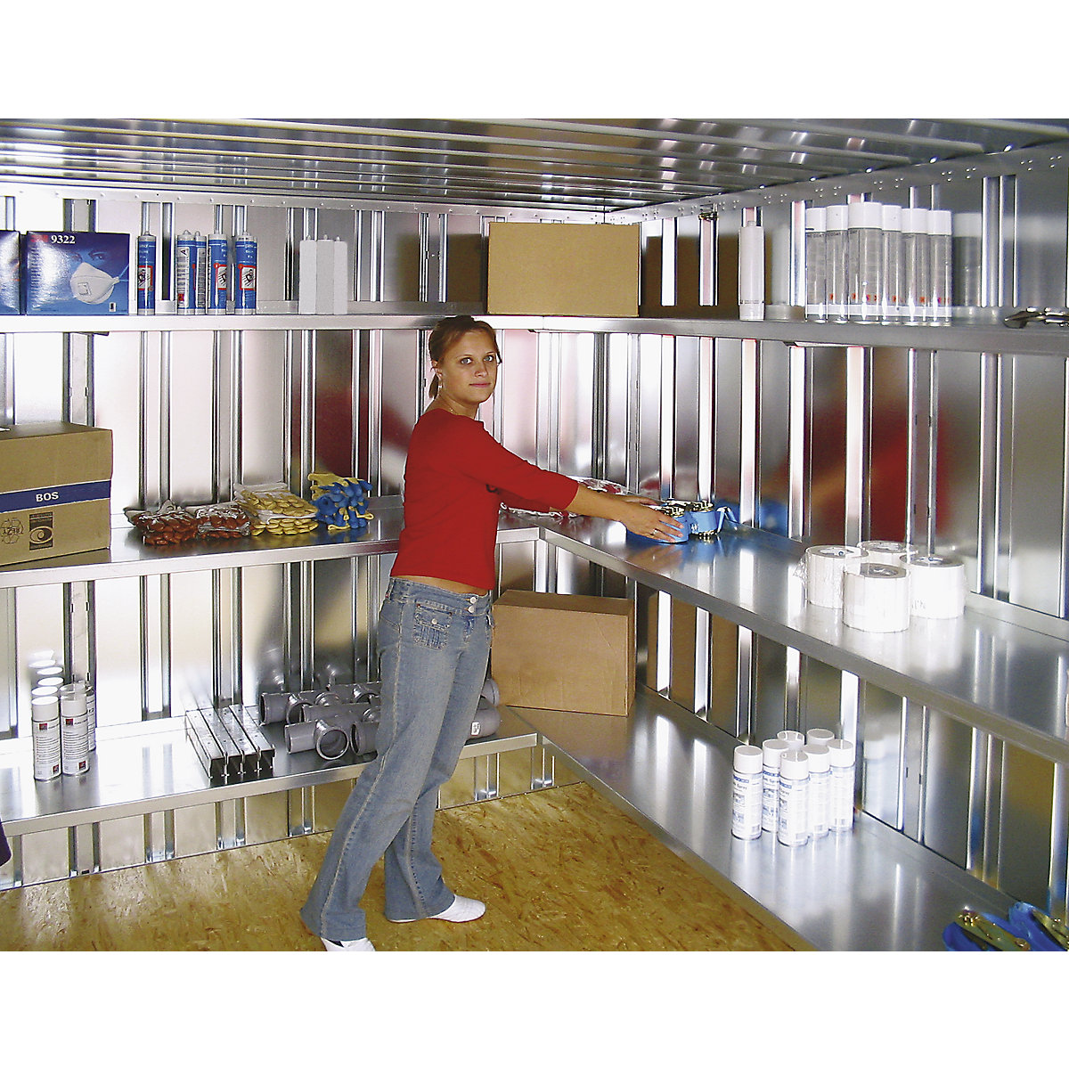 Scaffale per magazzini