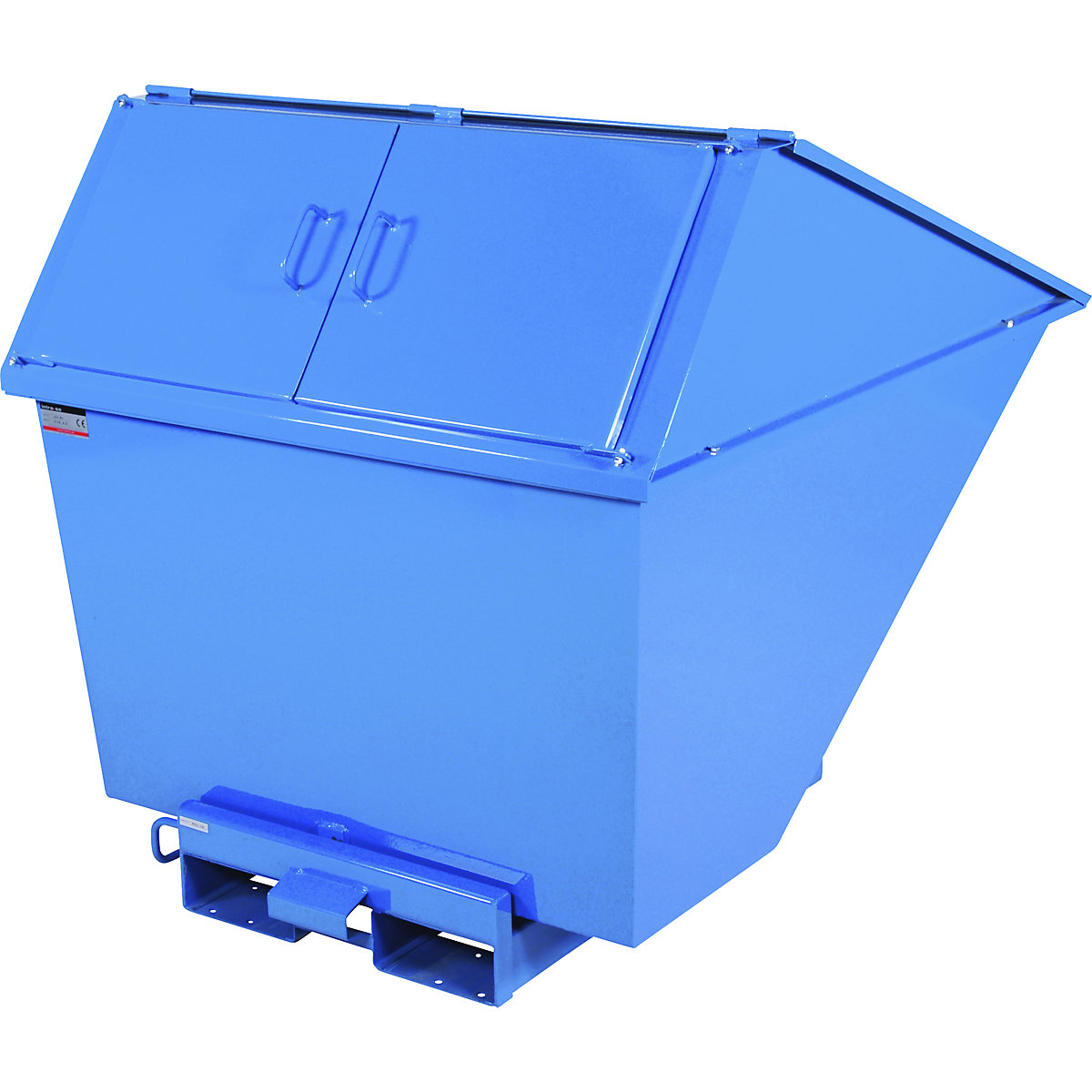 Contenitore ribaltabile con coperchio alto – eurokraft basic