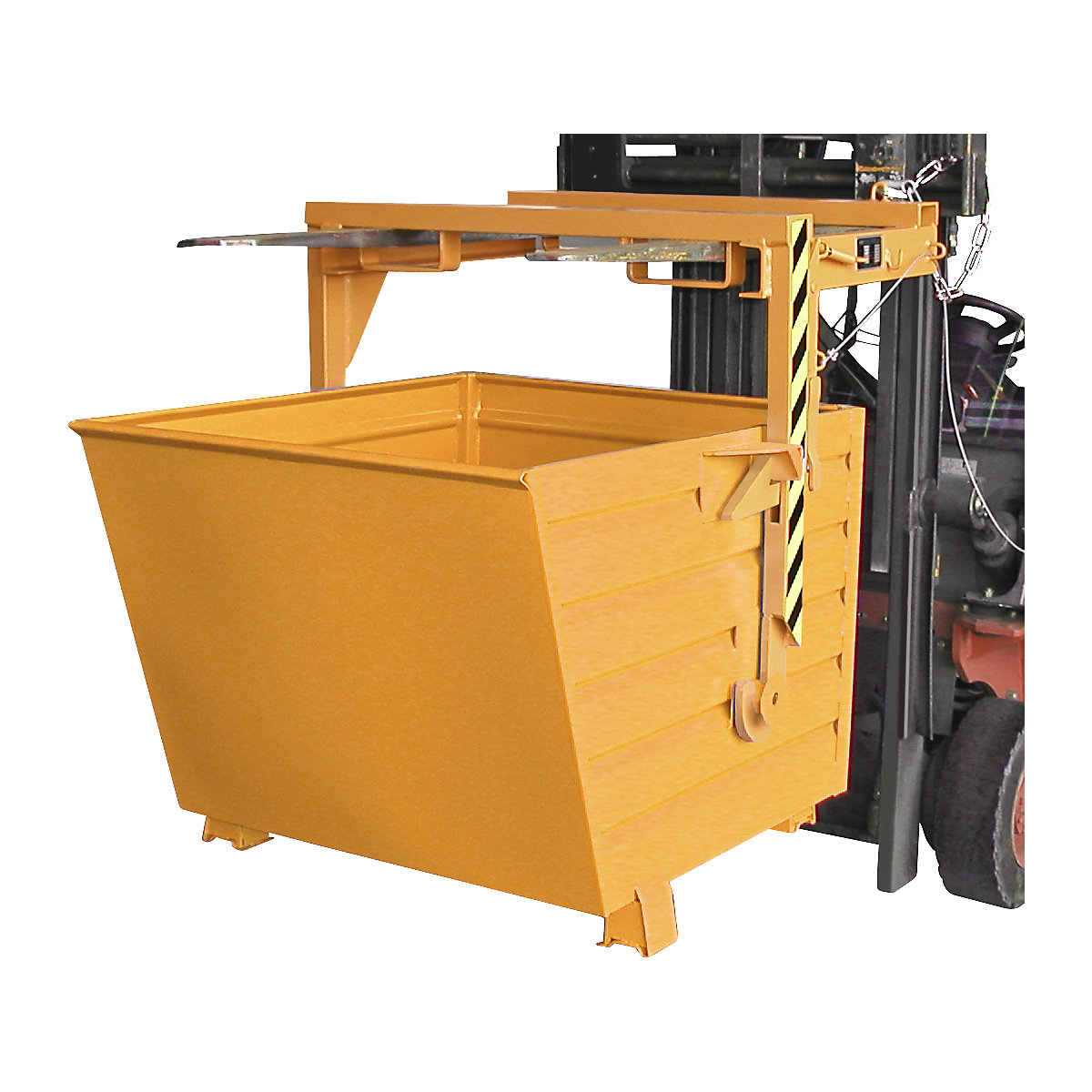 Contenitore ribaltabile, impilabile – eurokraft pro (Foto prodotto 4)-3