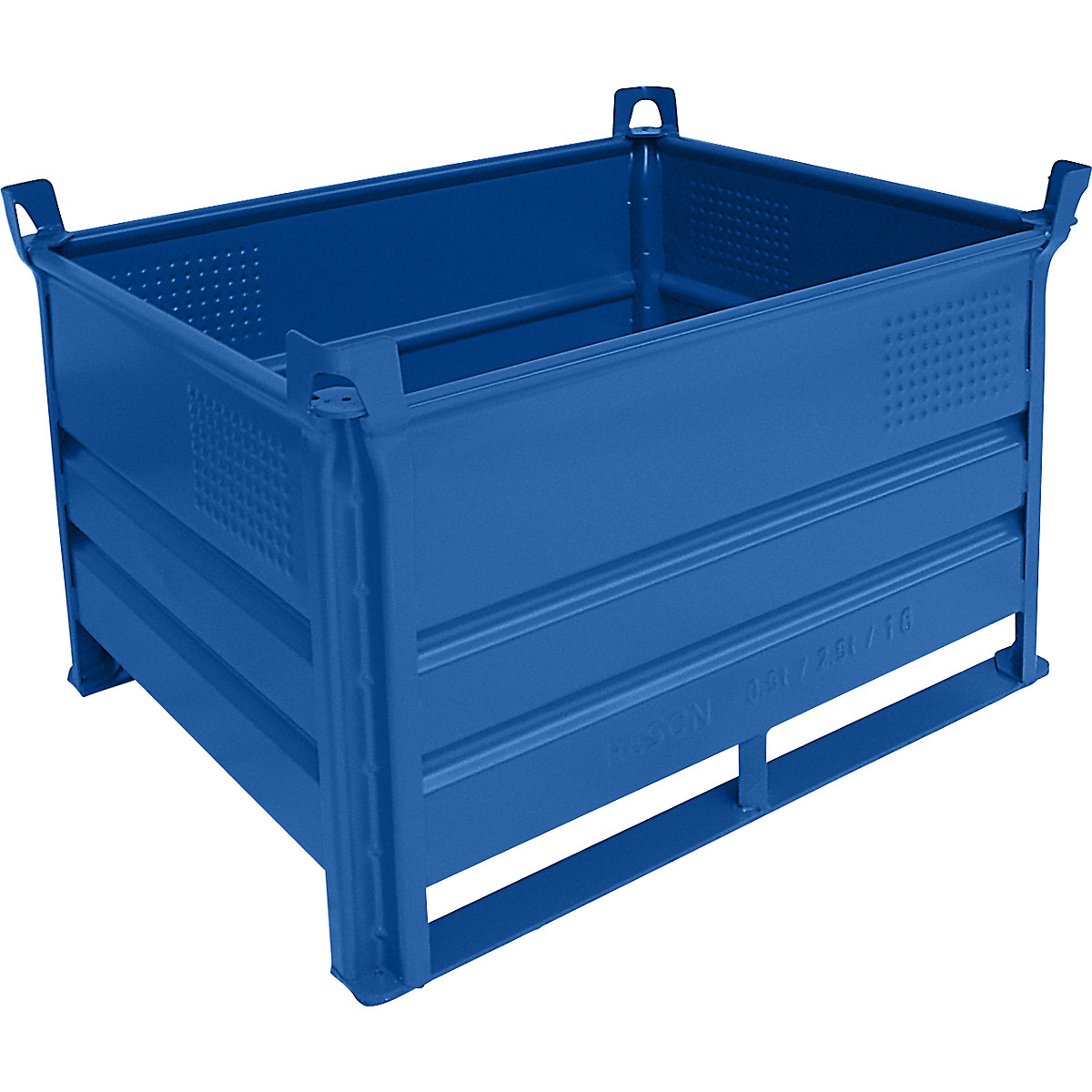 Contenitore per impilaggio con pattini – Heson