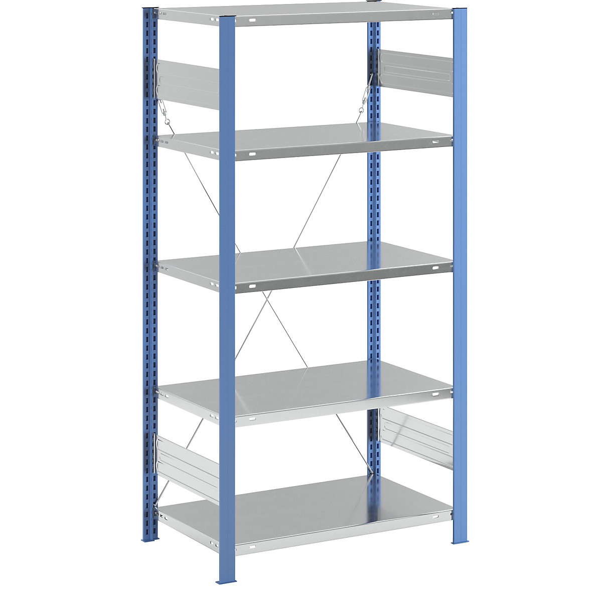 Scaffale a innesto, struttura leggera - eurokraft pro