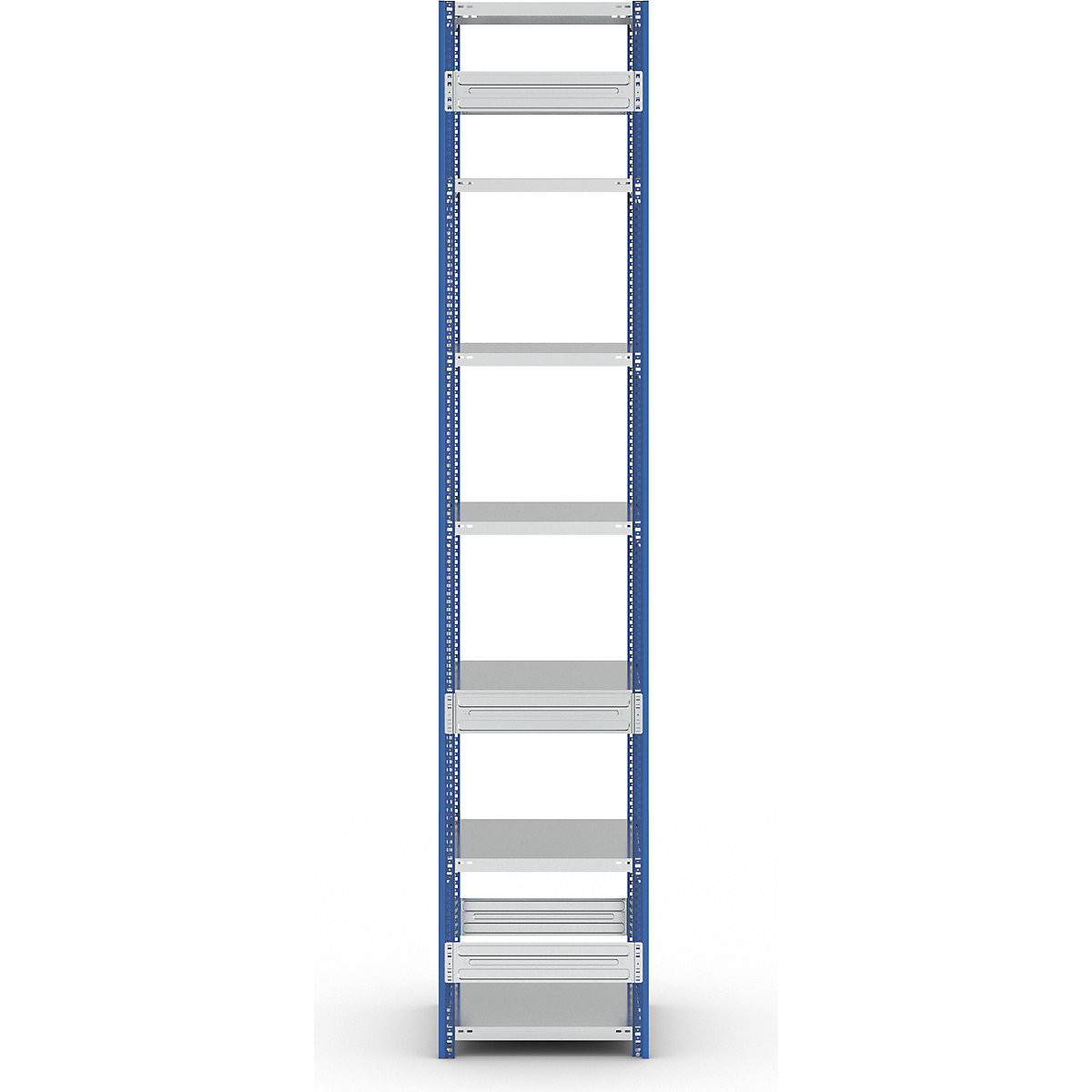 Scaffale a innesto, struttura leggera – eurokraft pro (Foto prodotto 425)-424