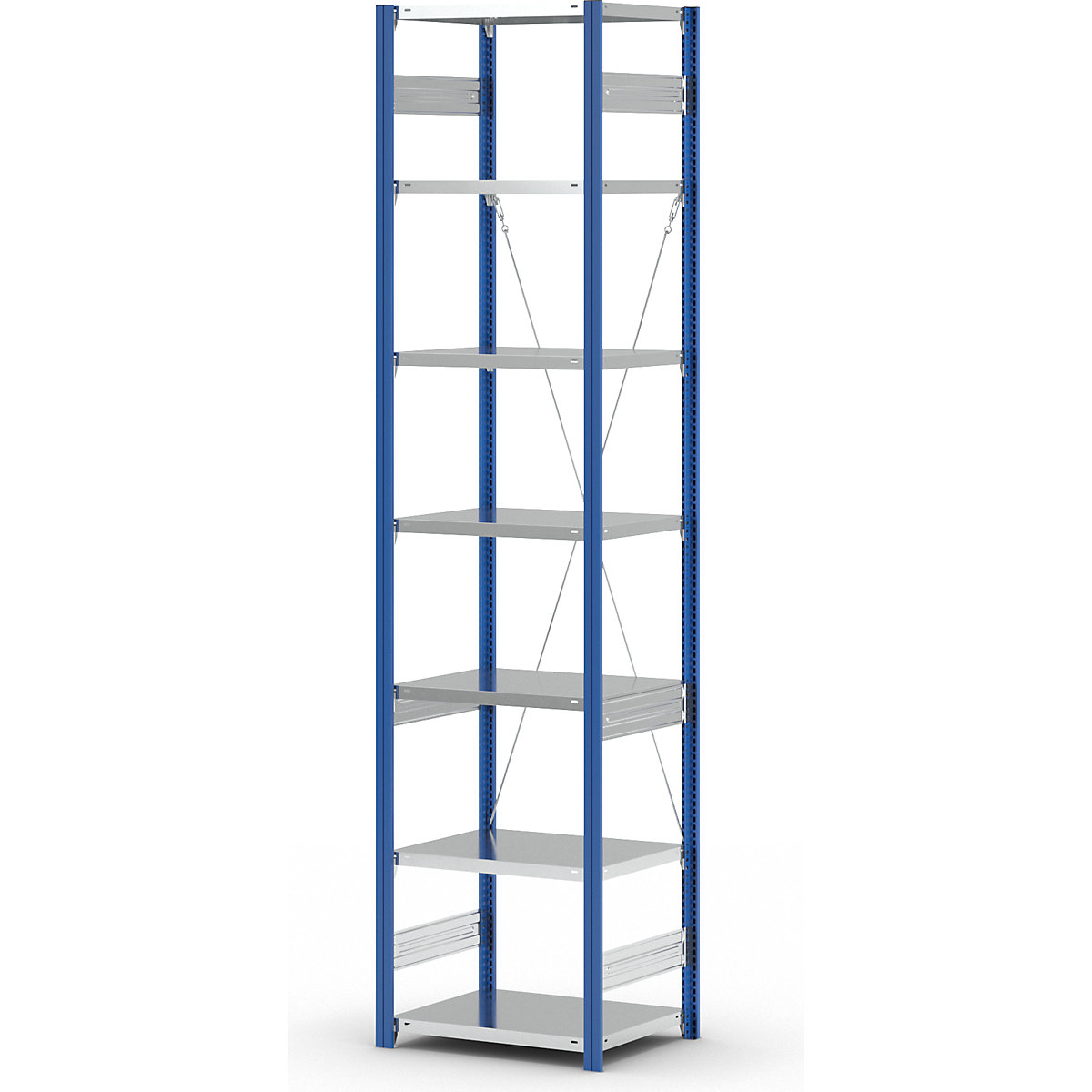 Scaffale a innesto, struttura leggera – eurokraft pro (Foto prodotto 426)-425