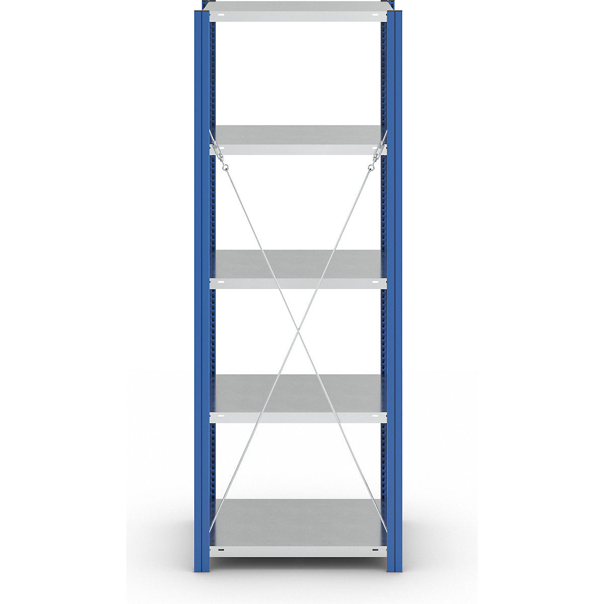 Scaffale a innesto, struttura leggera – eurokraft pro (Foto prodotto 579)-578