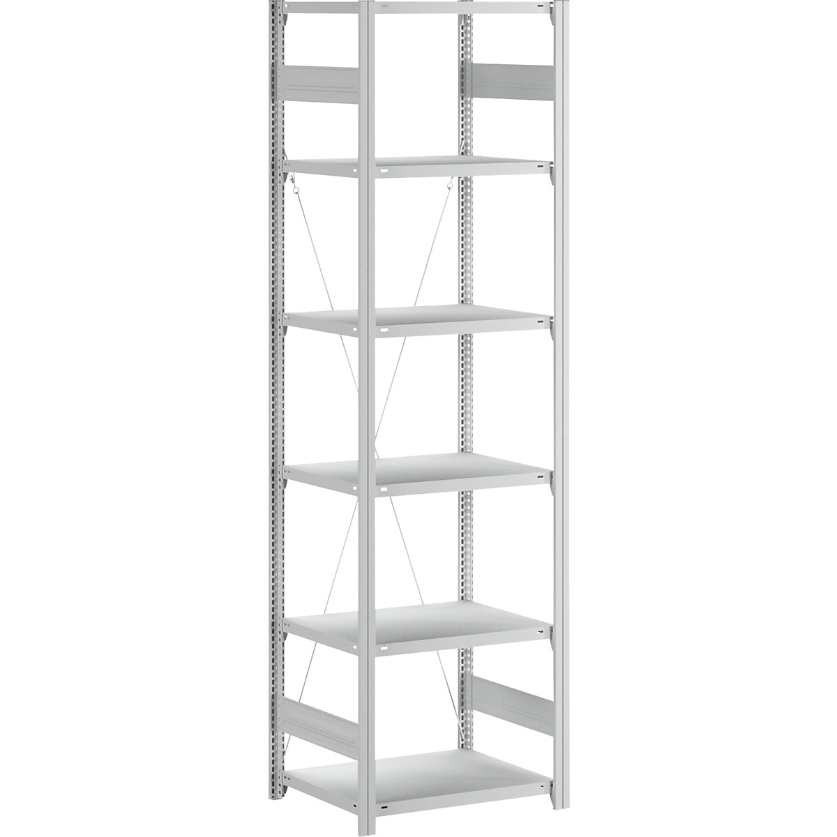 Scaffale a innesto, struttura leggera - eurokraft pro