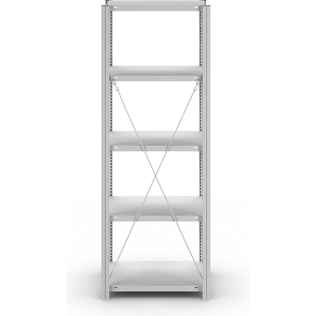 Scaffale a innesto, struttura leggera – eurokraft pro (Foto prodotto 480)-479