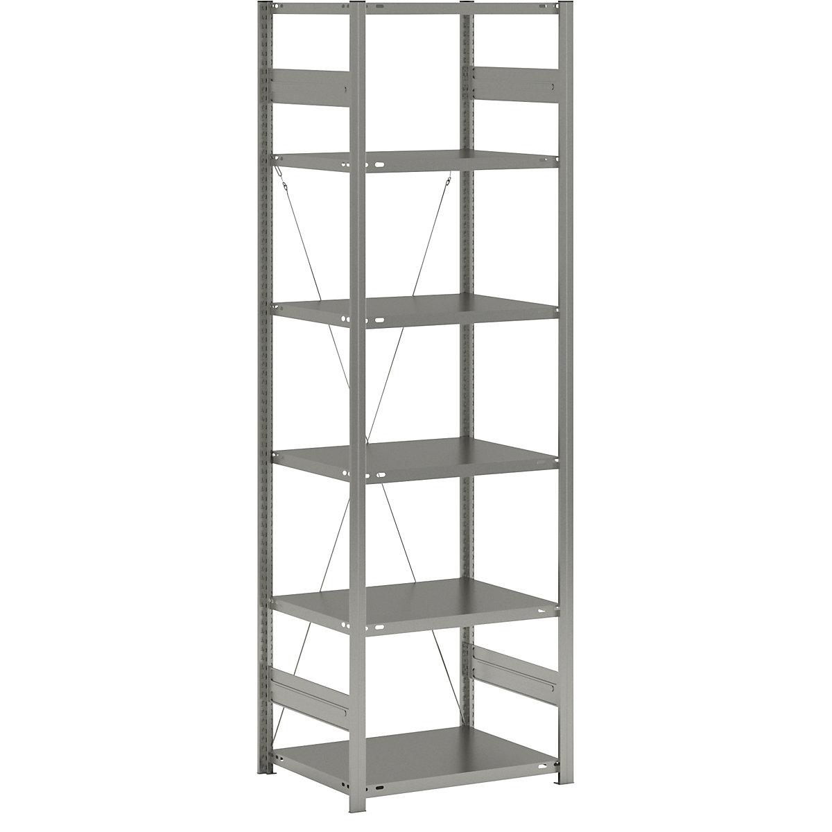 Scaffale a innesto, struttura leggera – eurokraft pro (Foto prodotto 9)-8