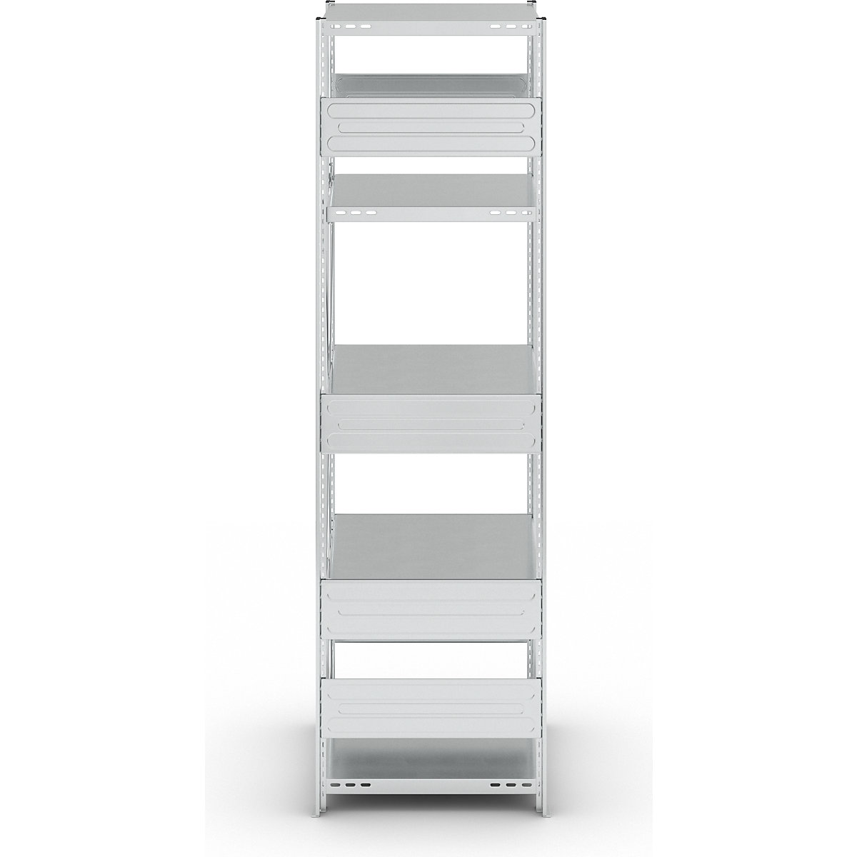 Scaffale a innesto per carichi pesanti – eurokraft pro (Foto prodotto 227)-226