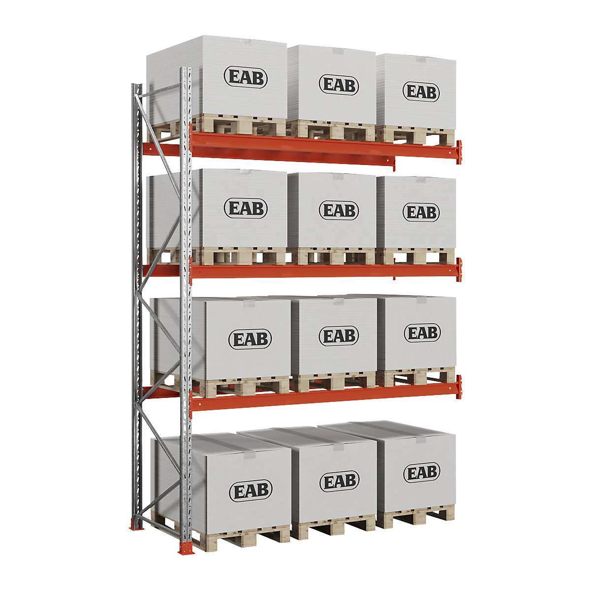 Scaffalatura portapallet