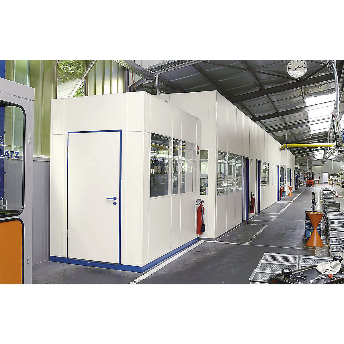 Pareti divisorie modulari, spessore pareti 82 mm (Foto prodotto 3)-2