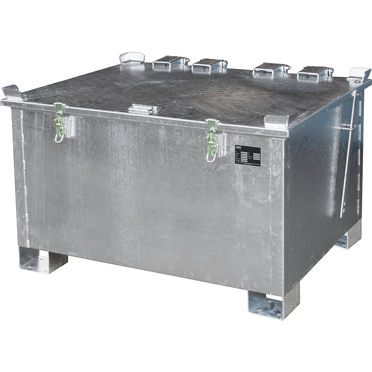 Skladovací kontajner na lítium-iónové batérie/akumulátory – eurokraft pro
