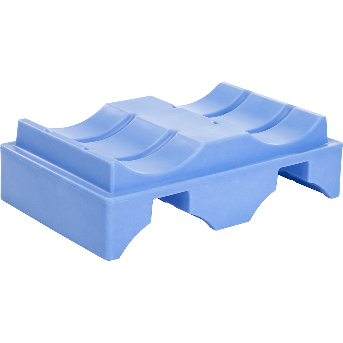 Sudová paleta z PE, pro 2 sudy po 200 l, d x š x v 1240 x 795 x 370 mm-0