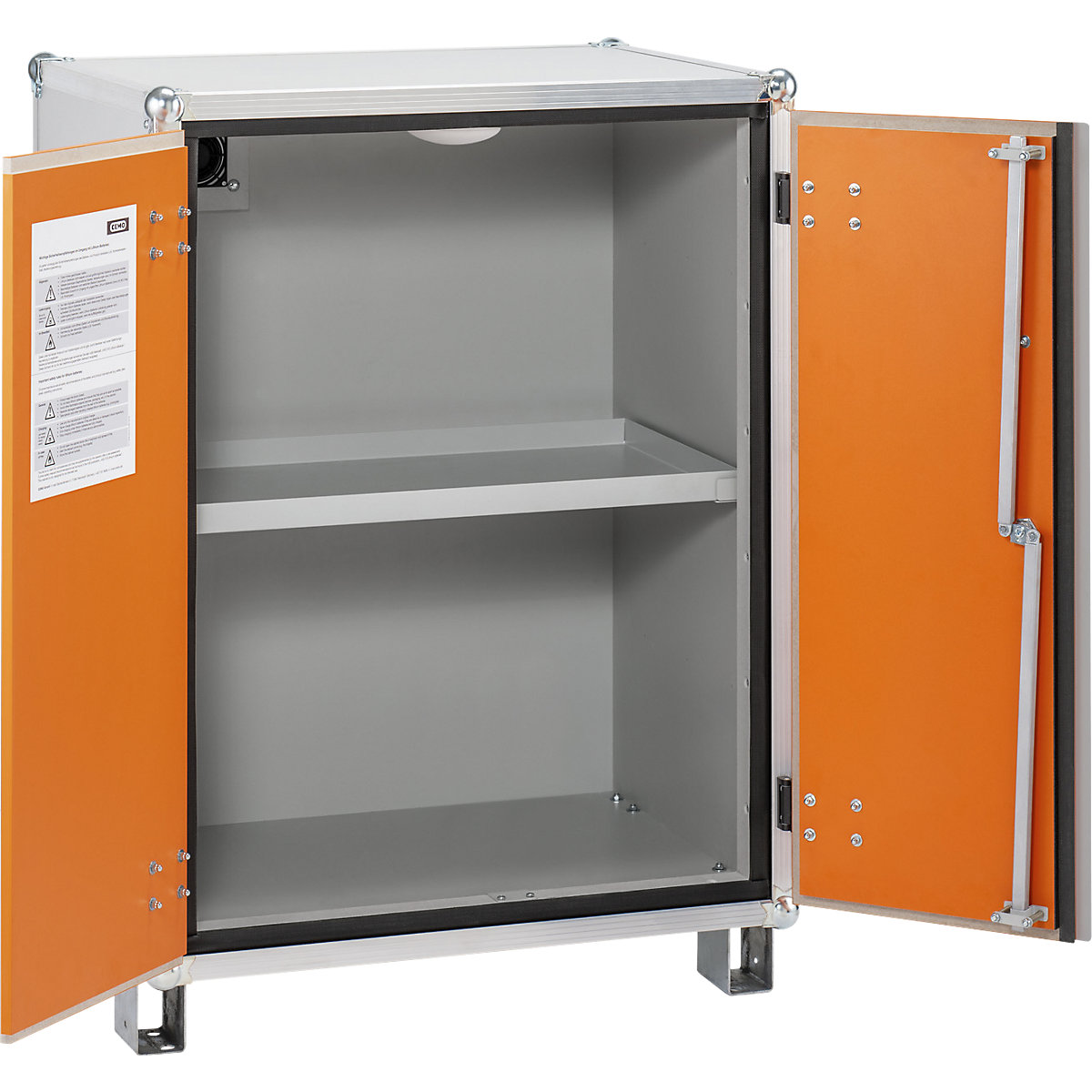 Bezpečnostní skříň pro skladování akumulátorů - CEMO