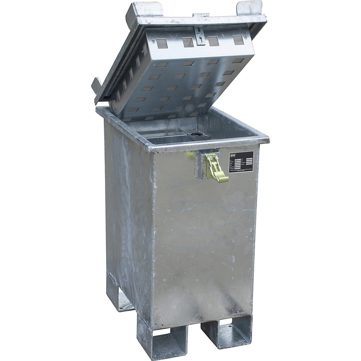 Skladovací nádoba pro lithium-iontové baterie/akumulátory – eurokraft pro (Obrázek výrobku 4)-3