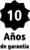 10 años de garantía