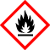 Fácilmente inflamable  A temperaturas normales pueden calentarse o inflamarse, o tienen un punto de inflamación bajo (< 23 °C), o en presencia de humedad pueden generar cantidades peligrosas de gases altamente inflamables.