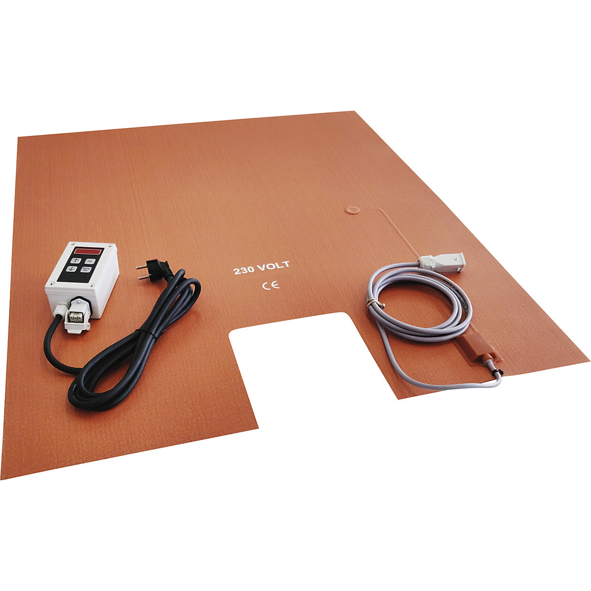 Placa calefactora para GRG