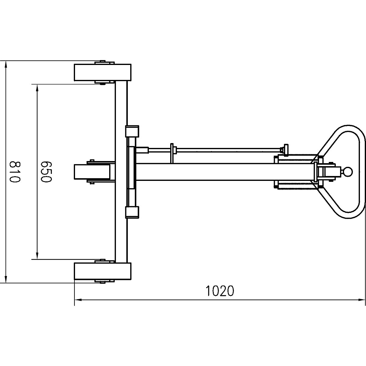 Elevador de bidones – eurokraft basic (Imagen del producto 10)-9