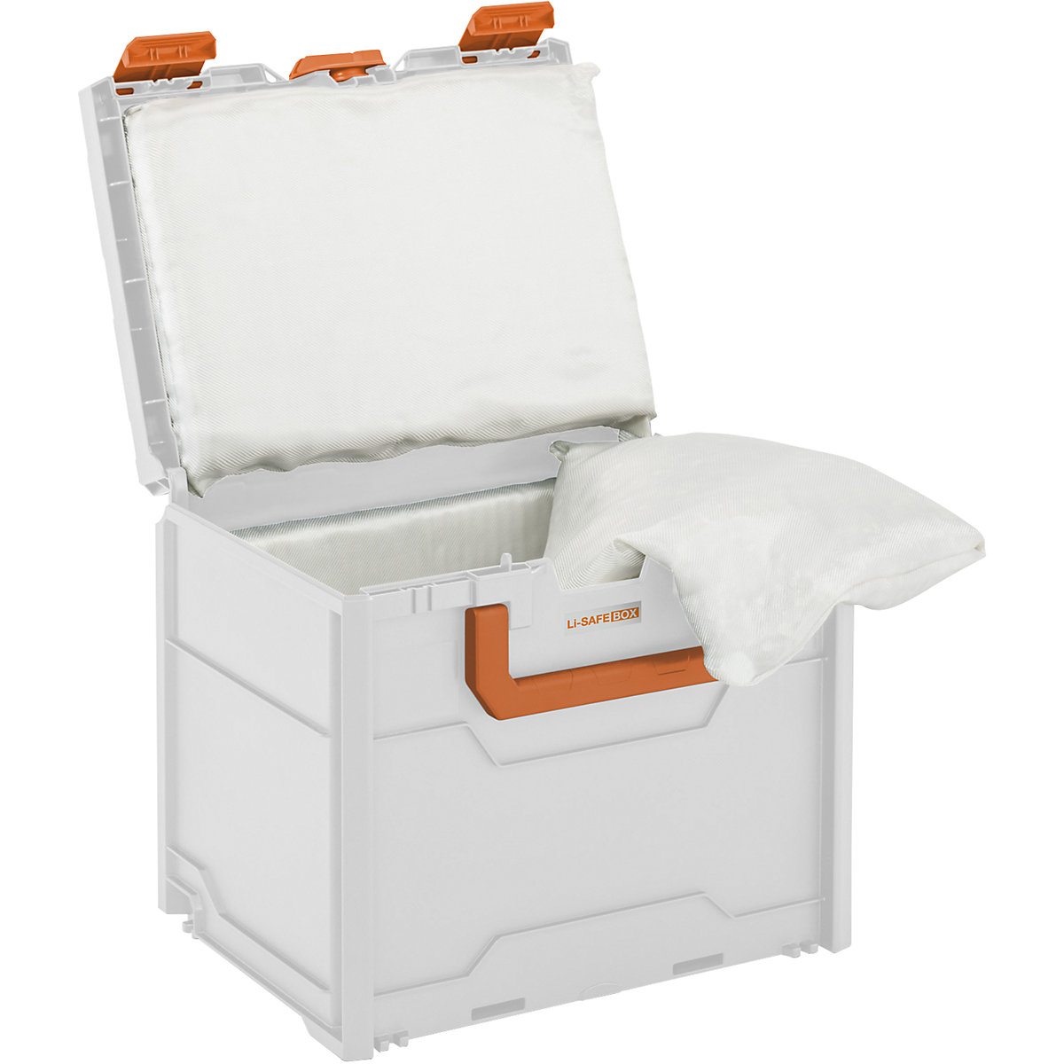 Cutie modulară, de protecție împotriva incendiilor, pentru acumulatori Li-SAFE – CEMO (Imagine produs 2)-1