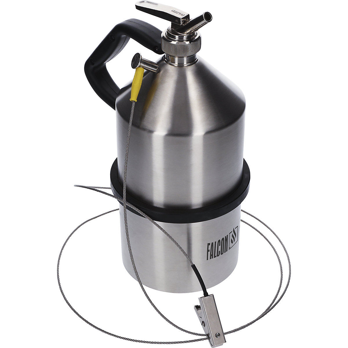 Recipient dozator de siguranță, din inox – FALCON (Imagine produs 2)-1