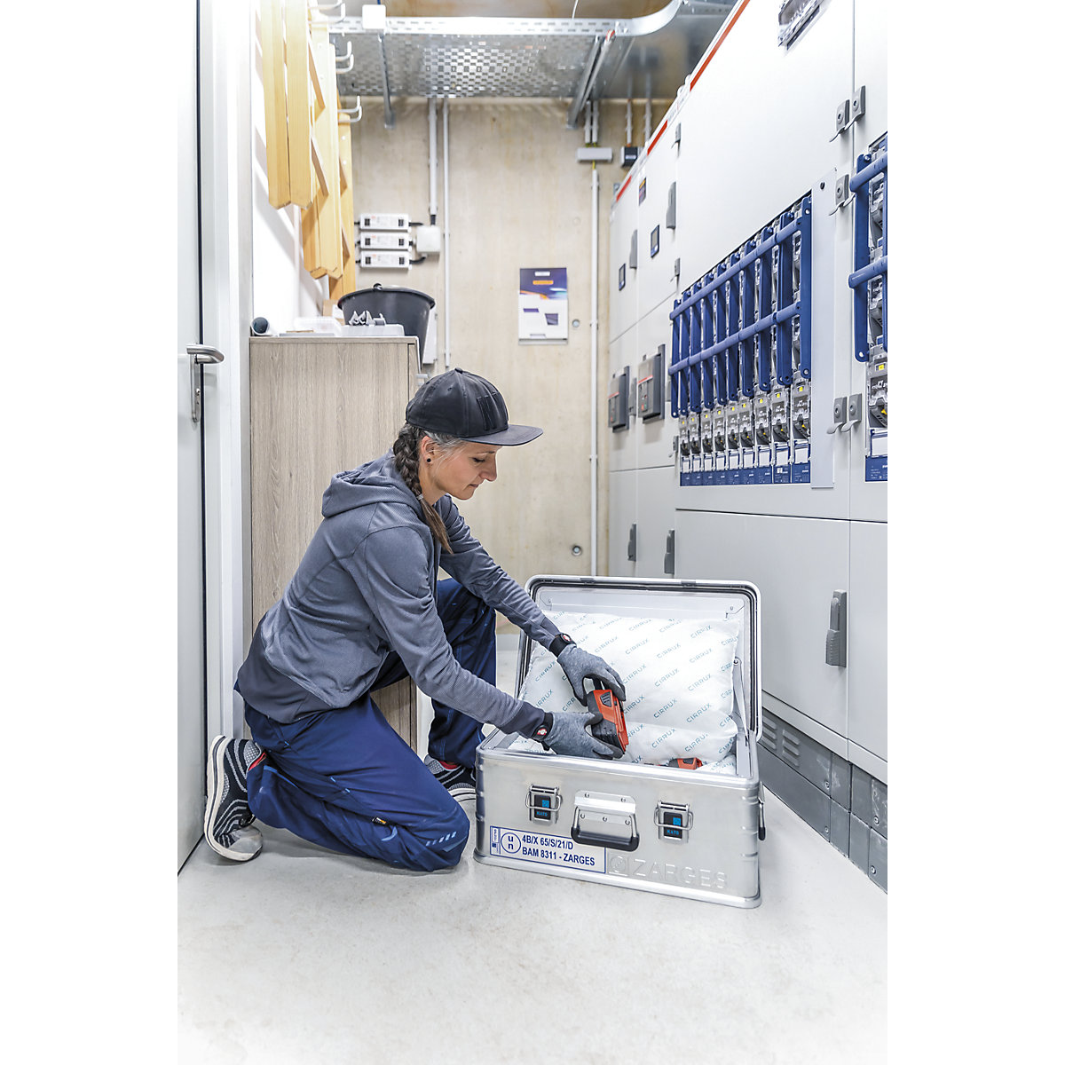 Récipient de sécurité AKKU SAFE UNIVERSAL – ZARGES (Illustration du produit 2)-1