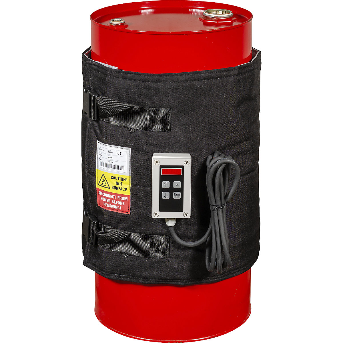 Enveloppe chauffante pour fût