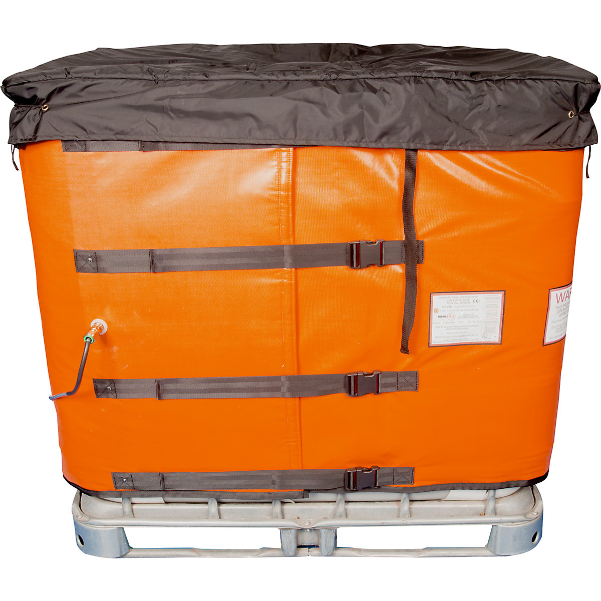 Enveloppe chauffante et couverture isolante pour cubitainer (accessoire / non comprise dans la livraison)