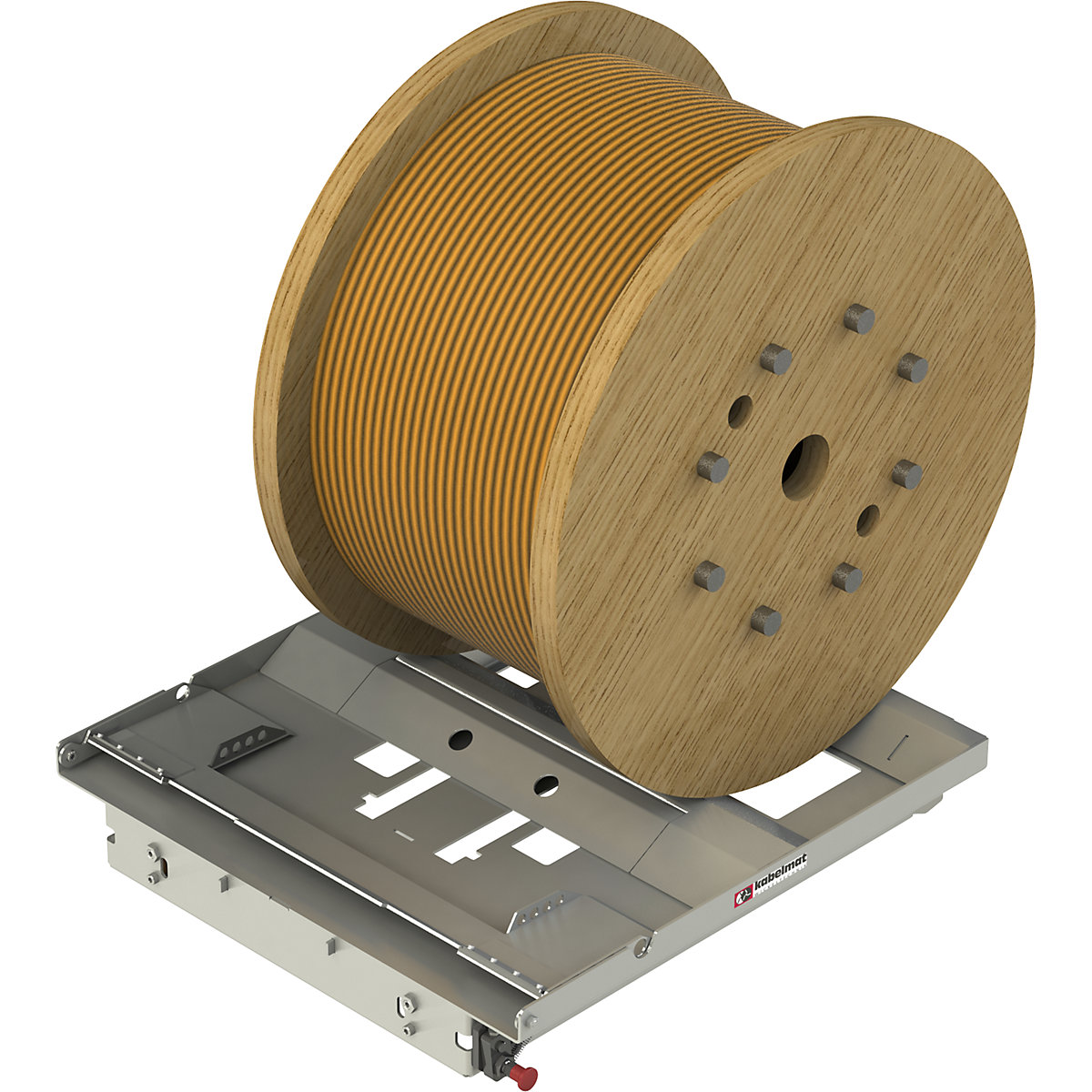 Plate-forme d'installation pour enrouleurs de câble