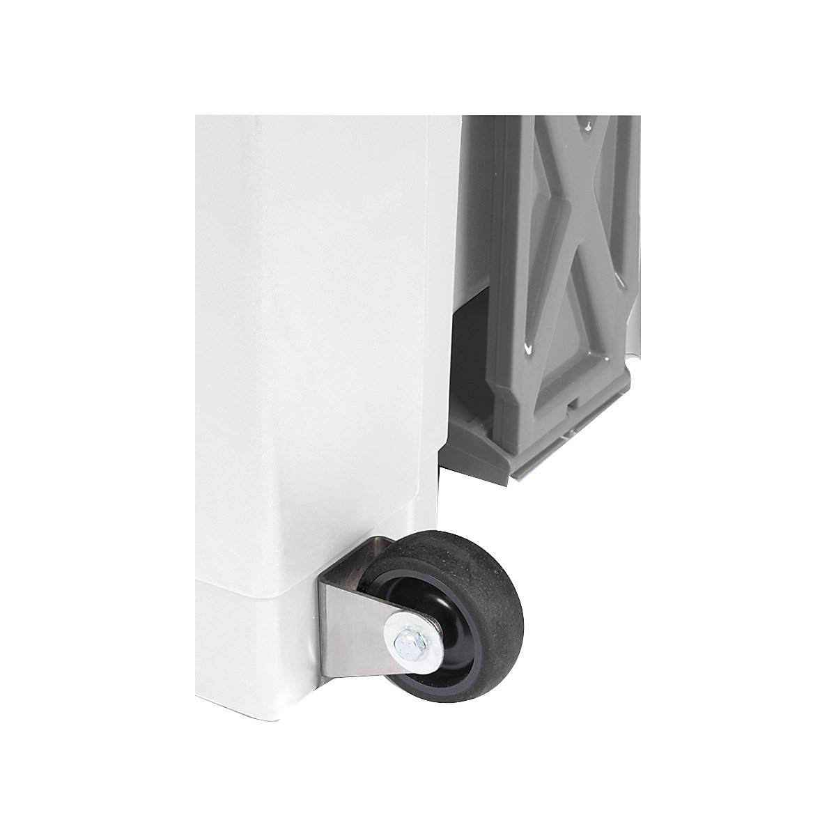 Roulettes pour poubelle