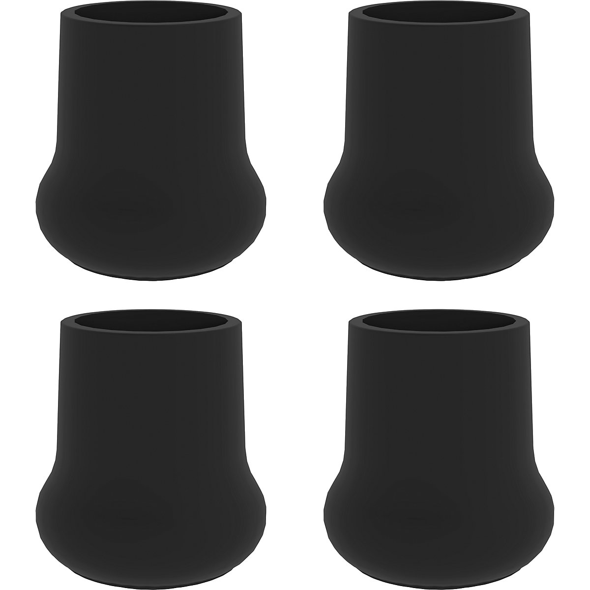 Sabot externe pour marchepied simple accès en aluminium