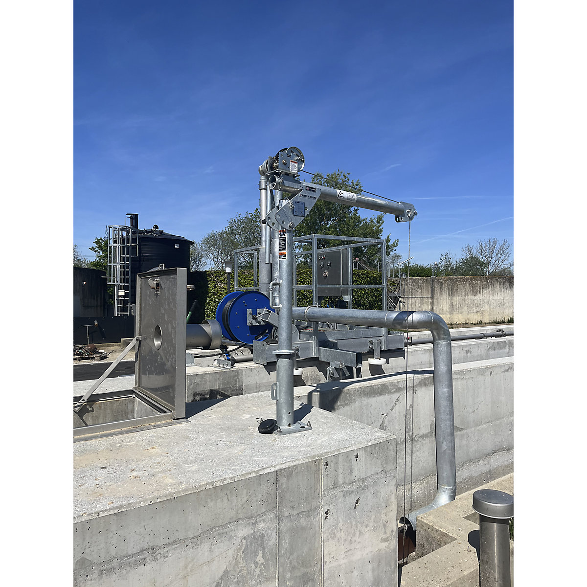 Grue rotative à bossoir First Mate – Thern (Illustration du produit 3)-2