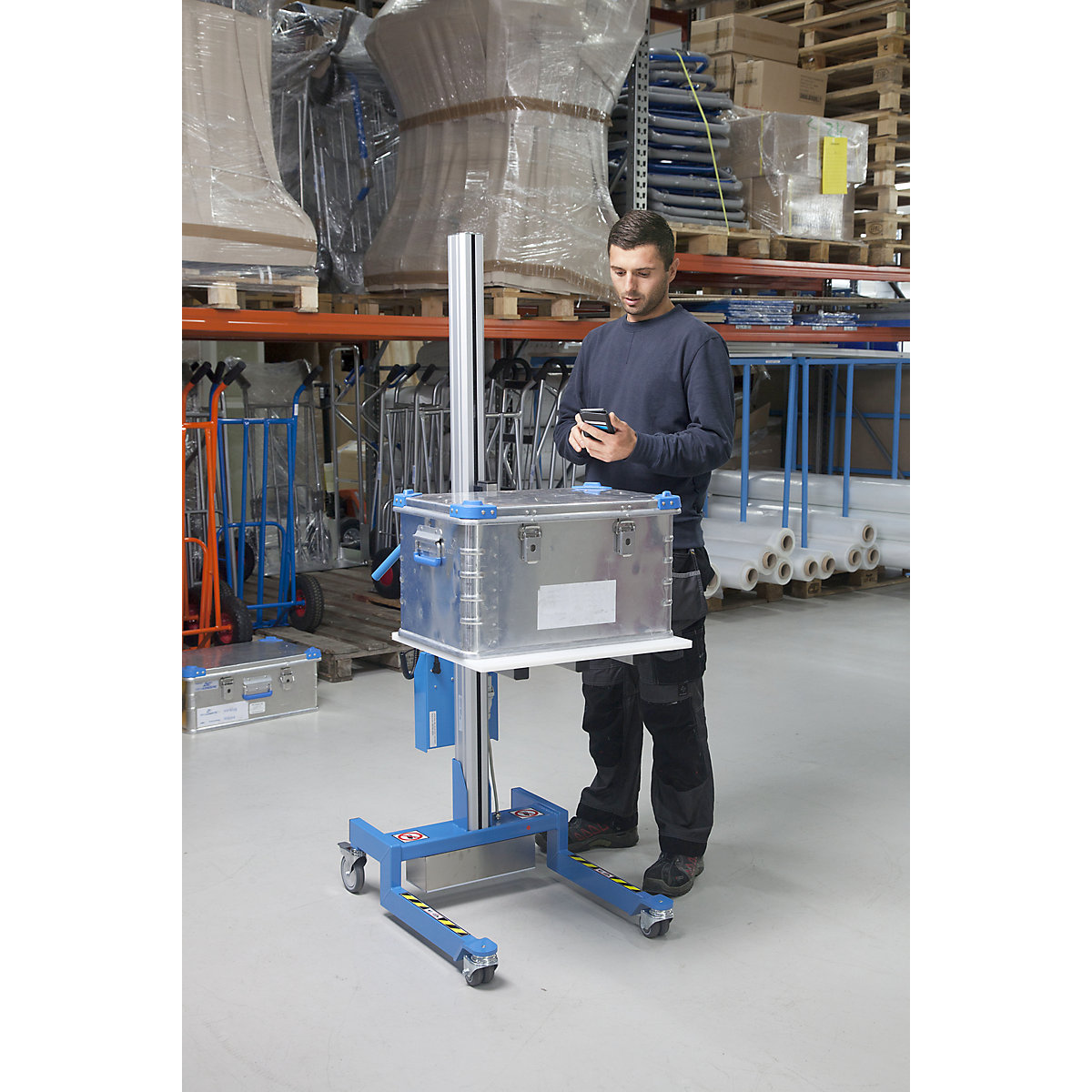 Mini-élévateur, force 65 kg (Illustration du produit 2)-1