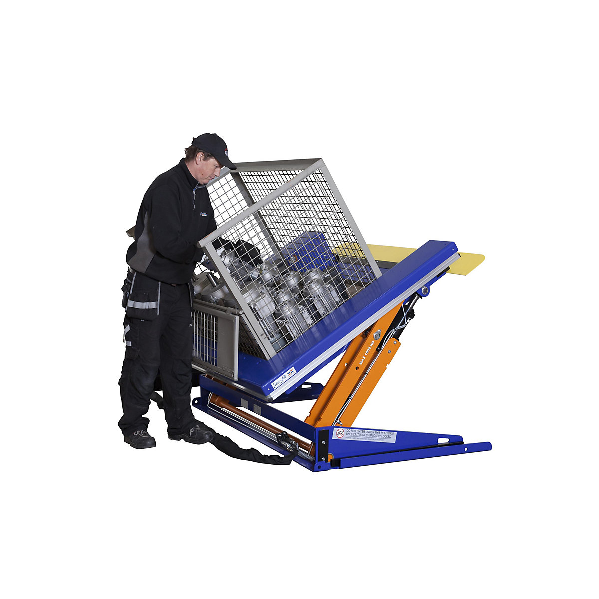 Plateau de levée inclinable – Edmolift (Illustration du produit 3)-2