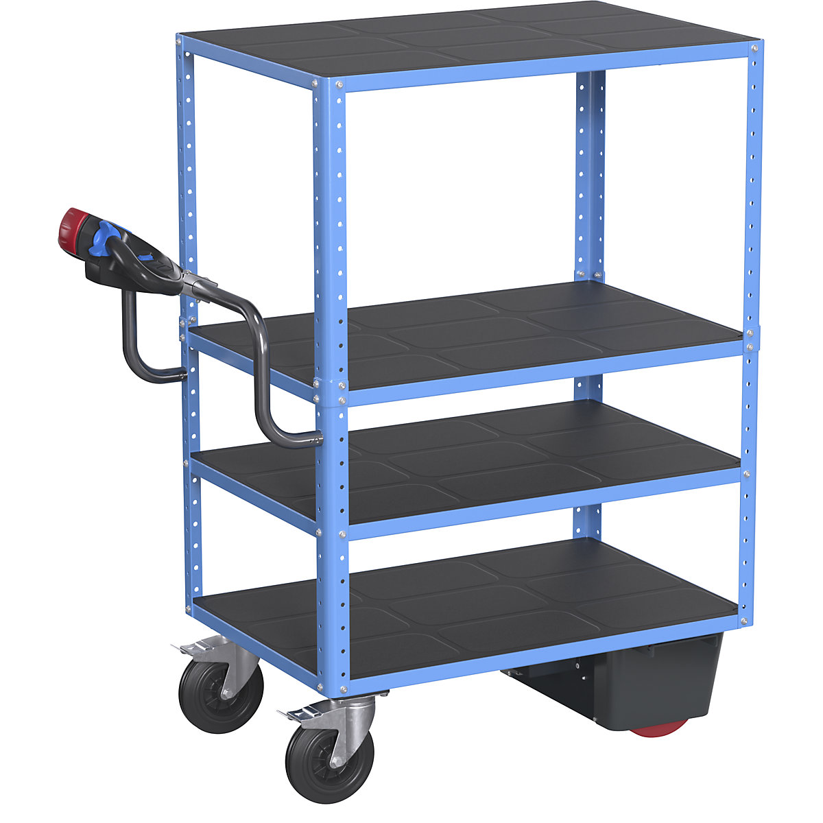 Chariot à tablettes CustomLine à entraînement électrique – eurokraft pro