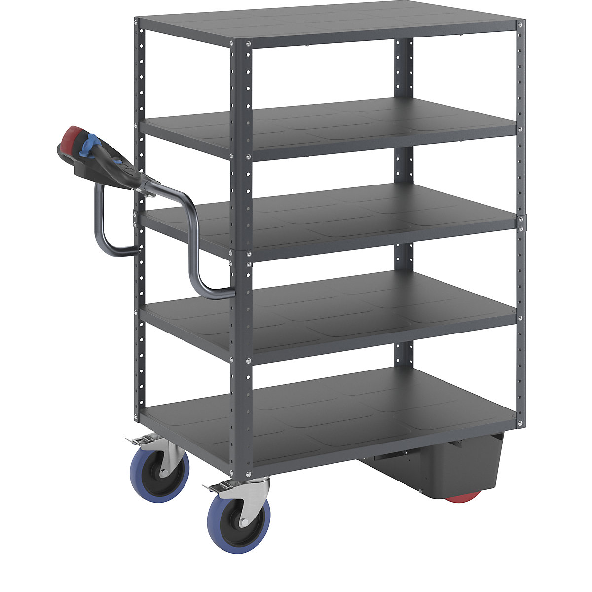 Chariot à tablettes CustomLine à entraînement électrique – eurokraft pro