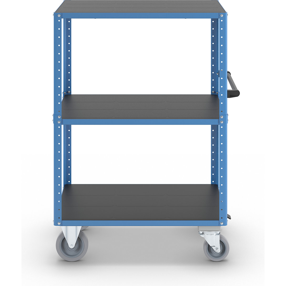 Chariot à tablettes CustomLine, ouvert sur 4 côtés – eurokraft pro (Illustration du produit 9)-8