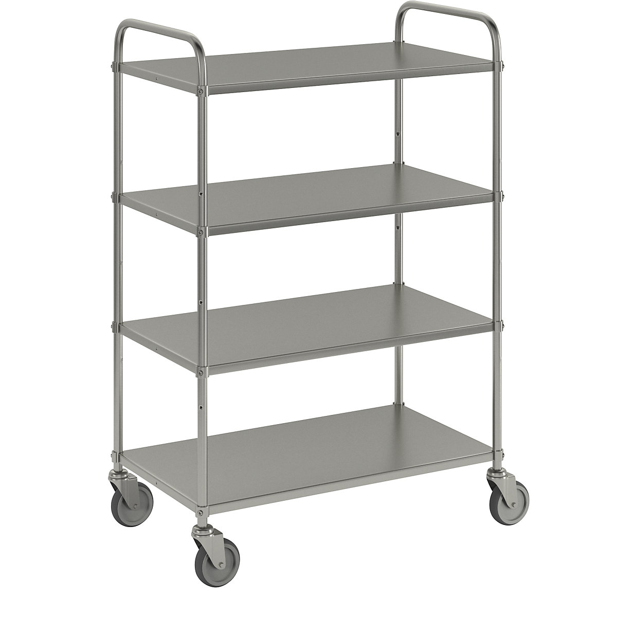 Chariot à tablettes léger hauteur 1445 mm – Kongamek