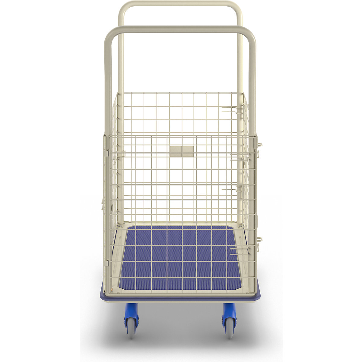 Chariot plate-forme à panneaux grillagés – PRESTAR (Illustration du produit 3)-2