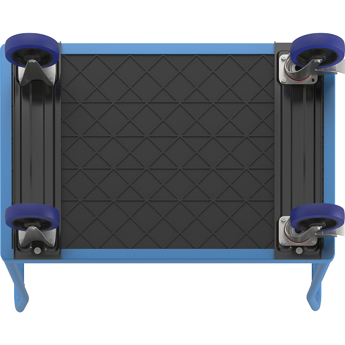 Chariot plate-forme à panneaux grillagés – eurokraft pro (Illustration du produit 7)-6