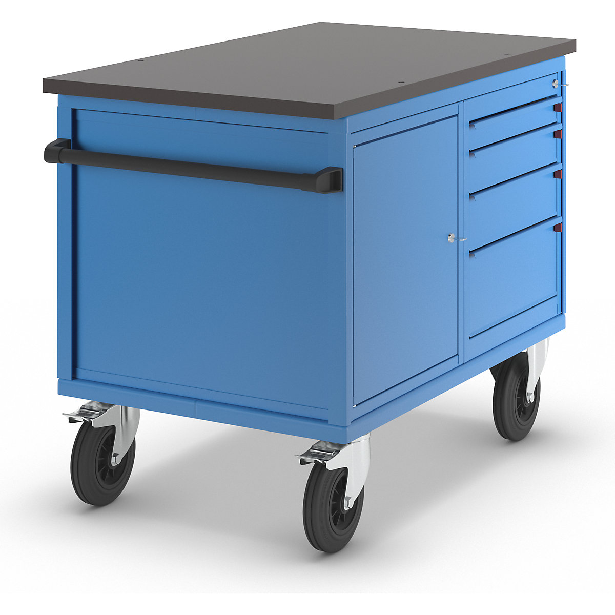 Etabli mobile, force 500 kg – eurokraft pro