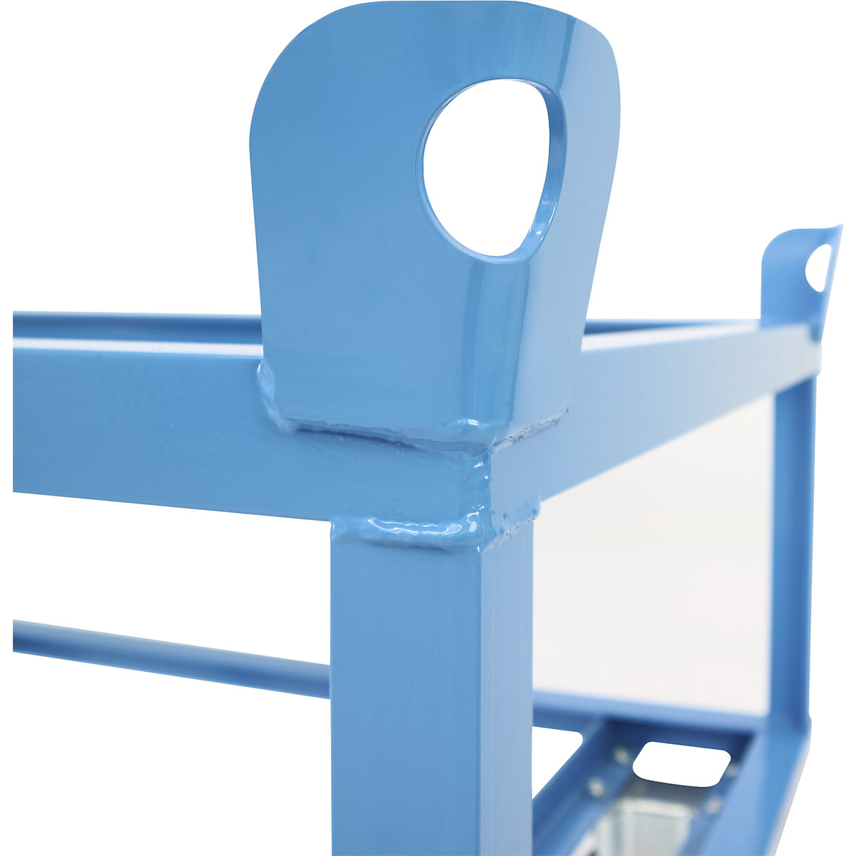 Plateau roulant en acier – eurokraft pro (Illustration du produit 3)-2